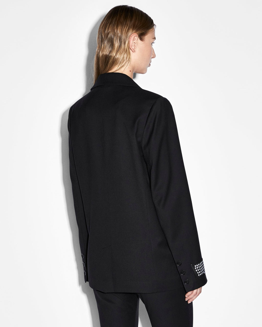 WOMENS BOND BLAZER BLACK JACKETS