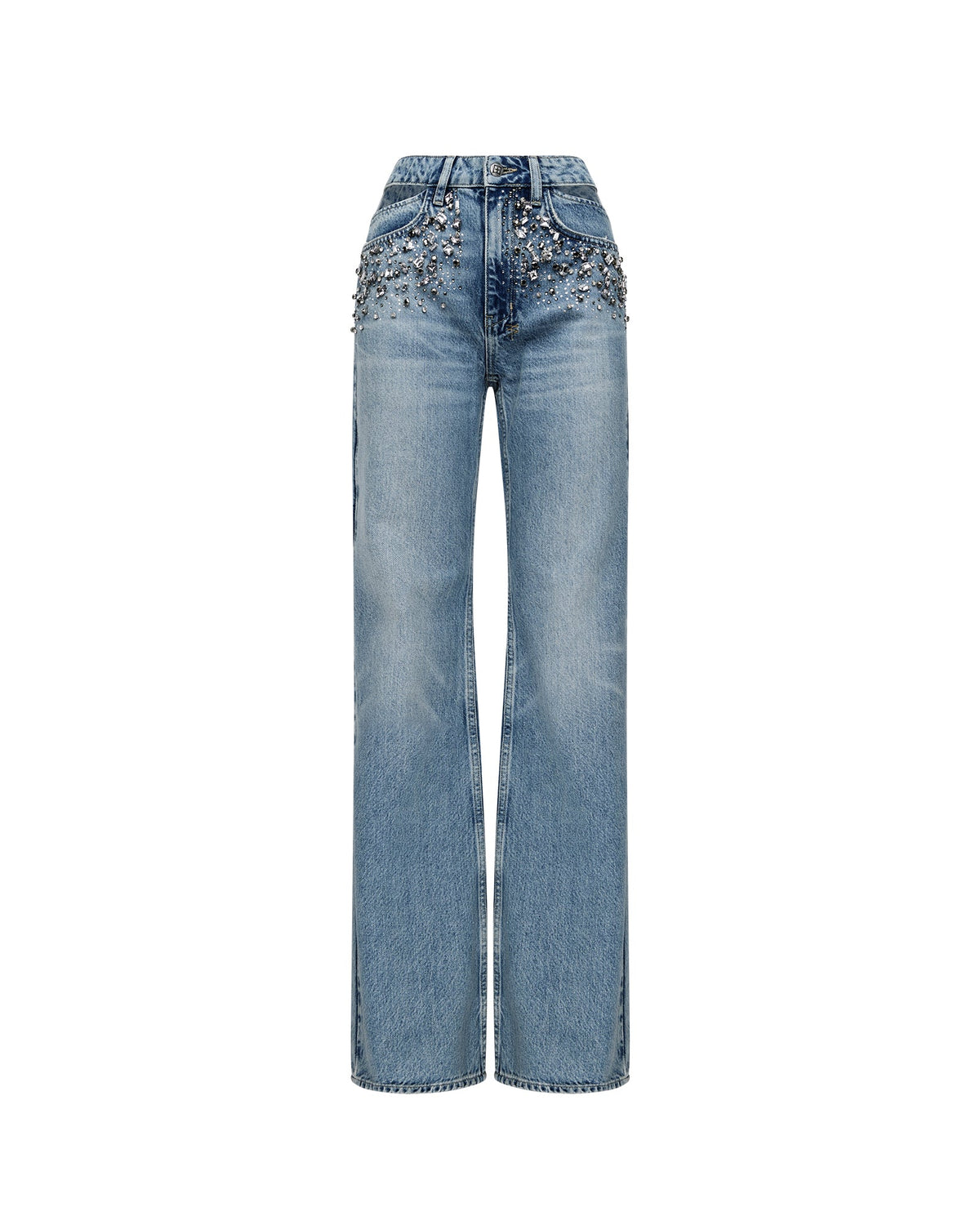 Womens Frontier Soho Kulture Krystal Bootcut Denim Jeans - Denim