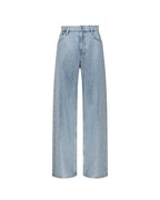 Womens Empire Jean High Rollers Straight Denim Jeans - Denim