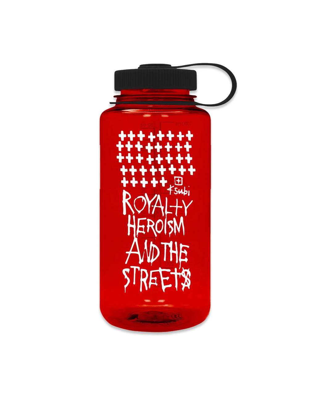 KSUBI X NALGENE 32 OZ POCKET TAG BOTTLE RED GIFTING