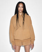 Womens 3 X 4 Oh G Hoodie Sunkissed Oversized Fleece - Orange