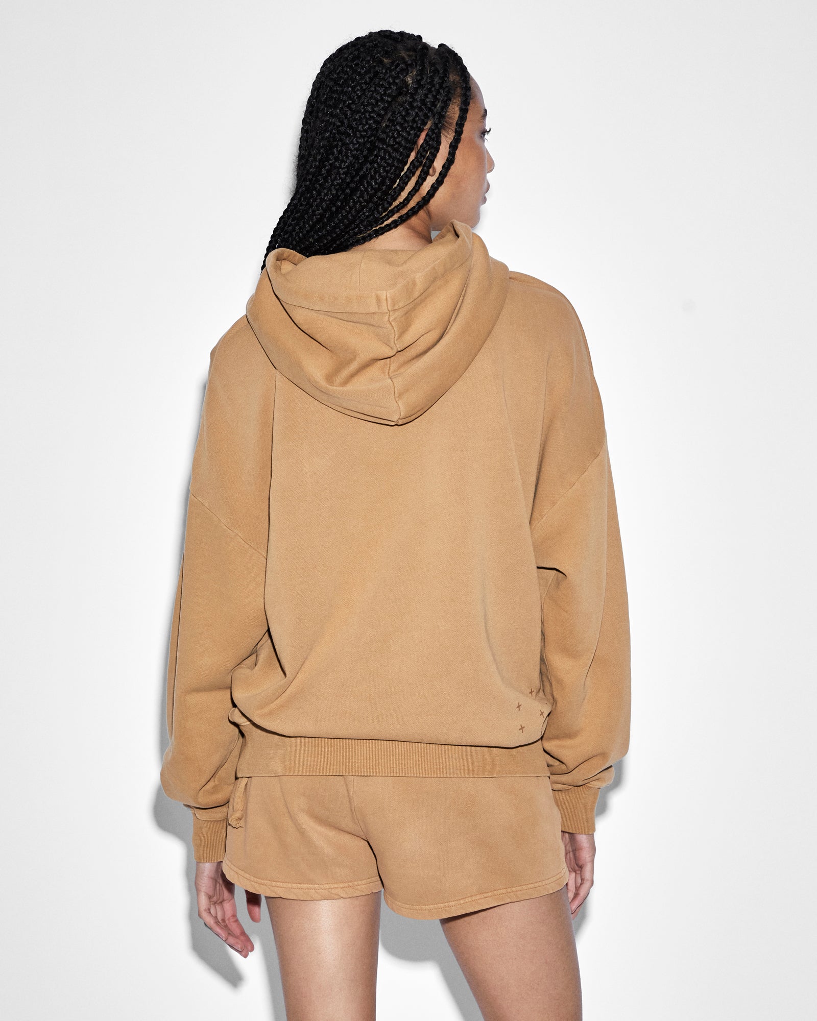 WOMENS  3 X 4 OH G HOODIE SUNKISSED OVERSIZED FLEECE