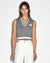 SKIPPER VEST GREY MARLE