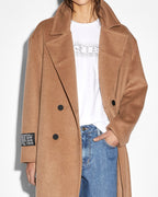 WOMENS SPECTRE COAT TAN JACKETS