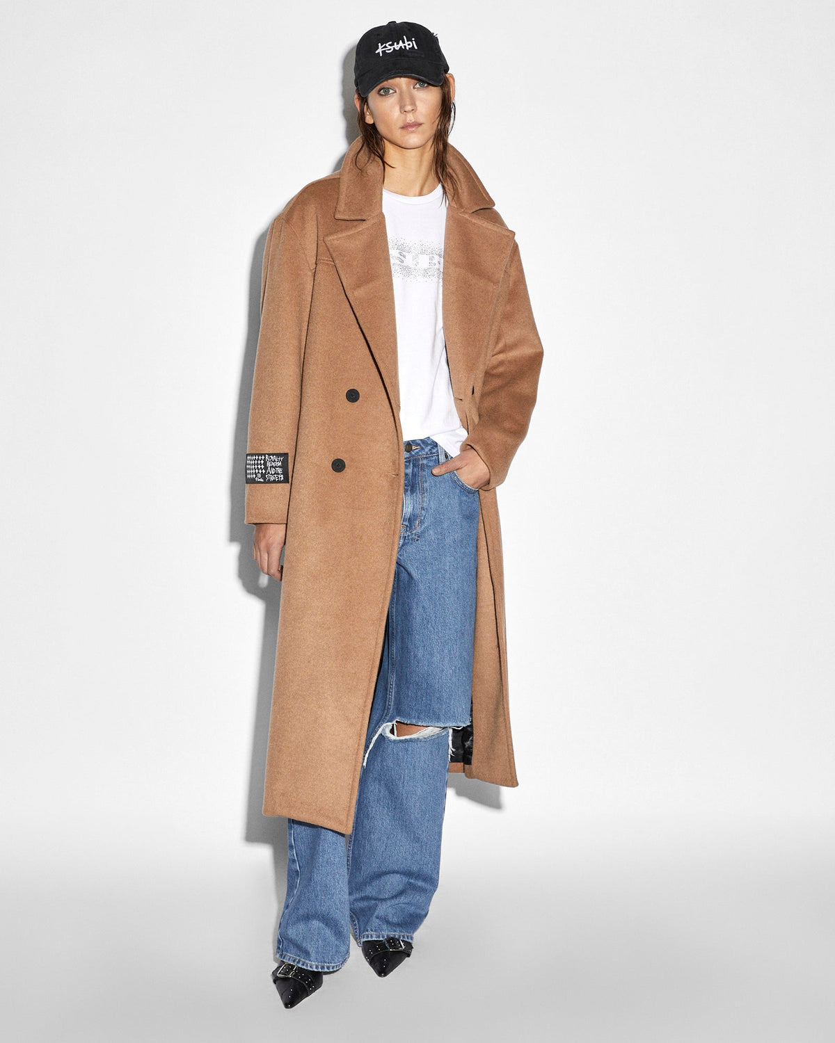 WOMENS SPECTRE COAT TAN JACKETS
