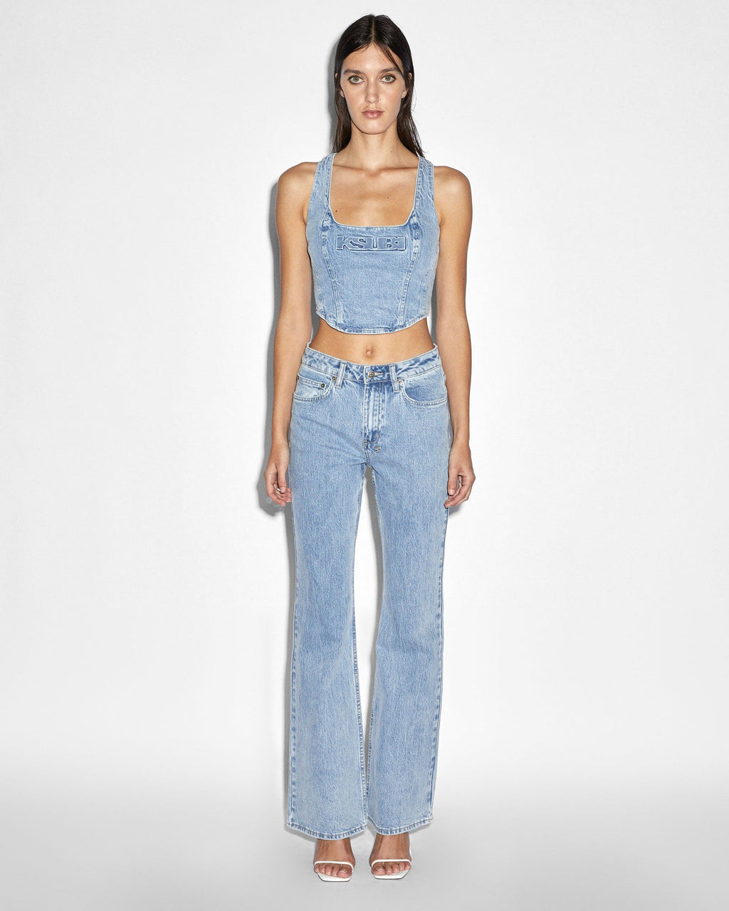 Womens Soho Authentik Flare Denim Jeans - Denim