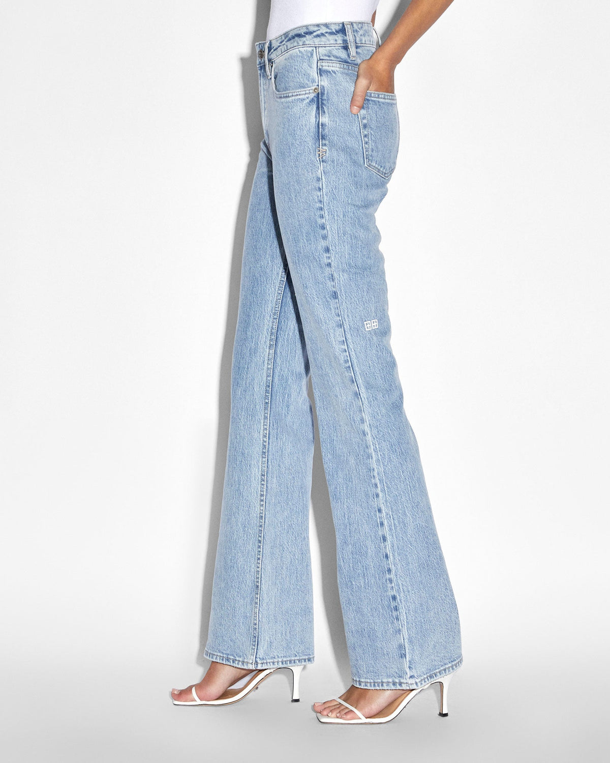 Womens Soho Authentik Flare Denim Jeans - Denim