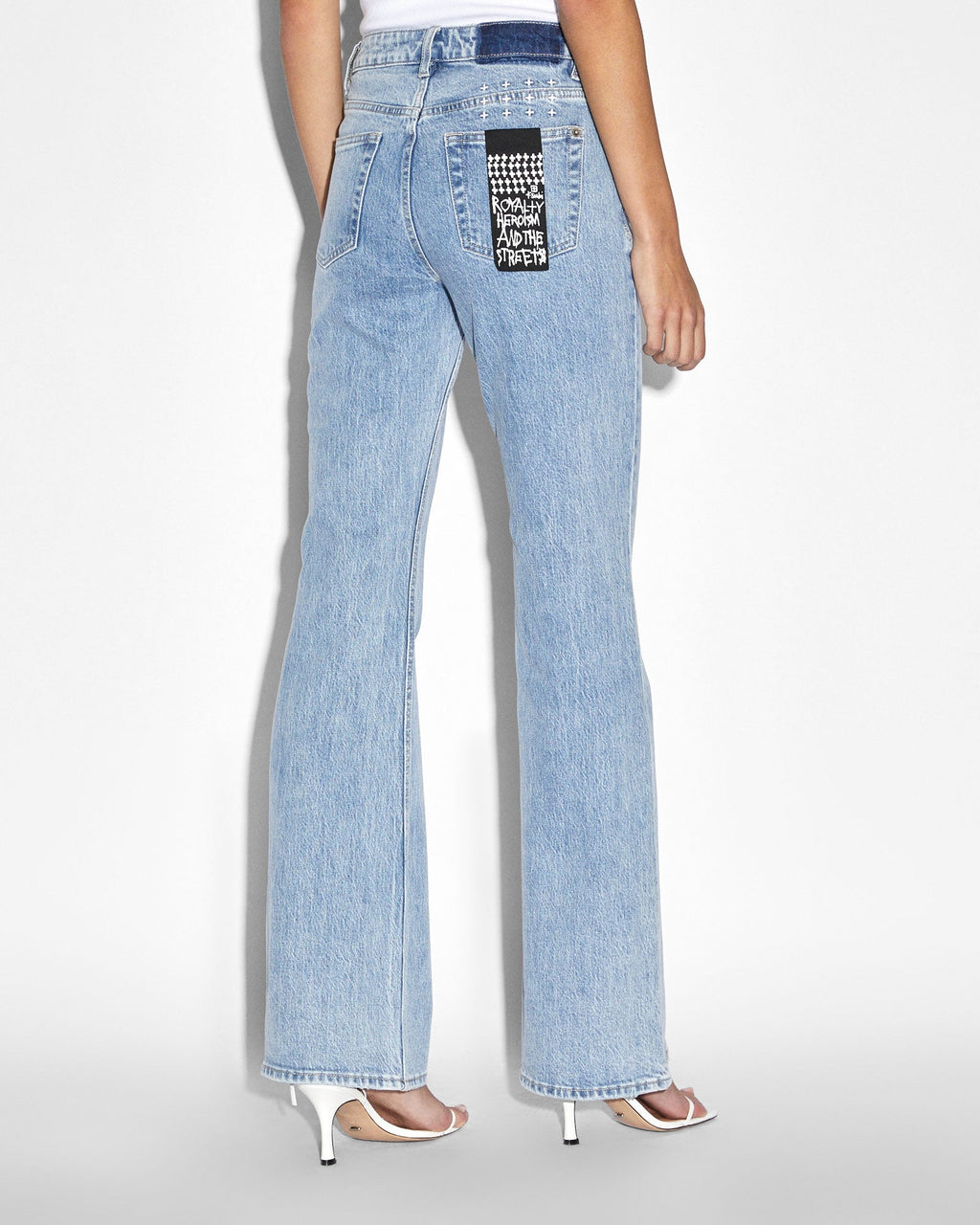 Womens Soho Authentik Flare Denim Jeans - Denim
