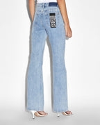 Womens Soho Authentik Flare Denim Jeans - Denim