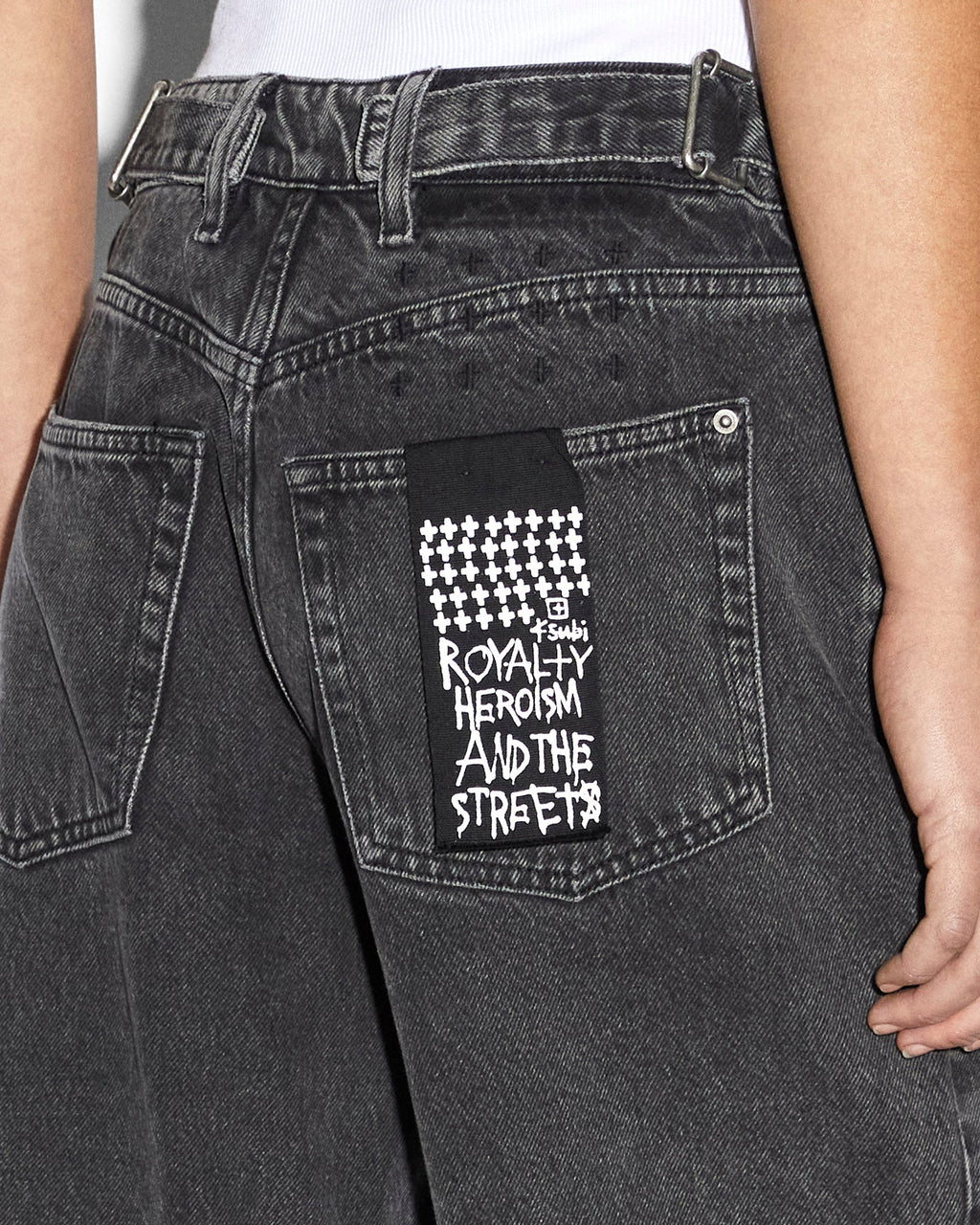 WOMENS LOW RIDER DAZE TRIP DENIM JEANS