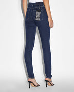 Womens Hi N Wasted Xtra Legacy Skinny Denim Jeans - Denim