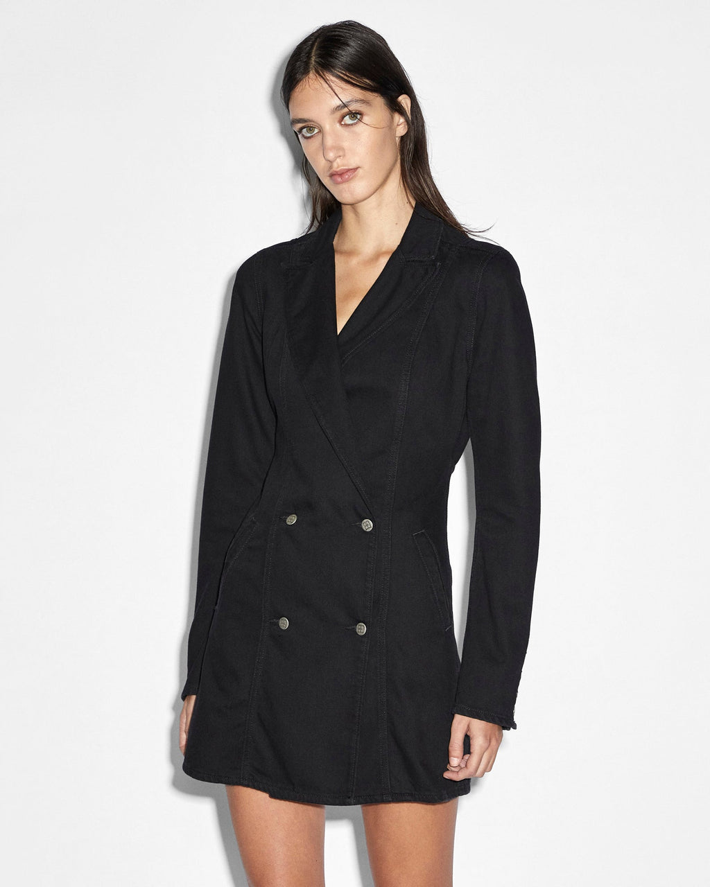 Womens Rapture Dress Stealth Fitted Dresses - Black