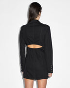 Womens Rapture Dress Stealth Fitted Dresses - Black