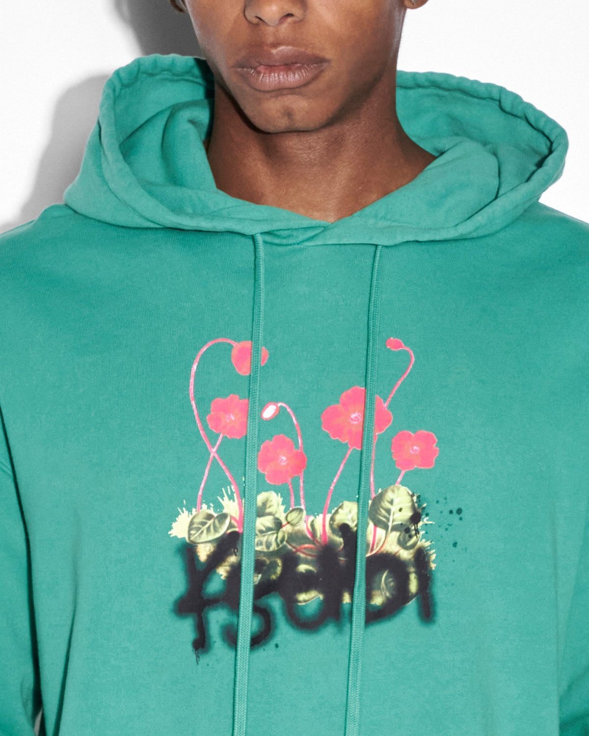 GRASS CUTTER BIGGIE HOODIE GREENOUT