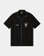 MENS  ZINE RESORT SS SHIRT BLACK REGULAR SHIRTS