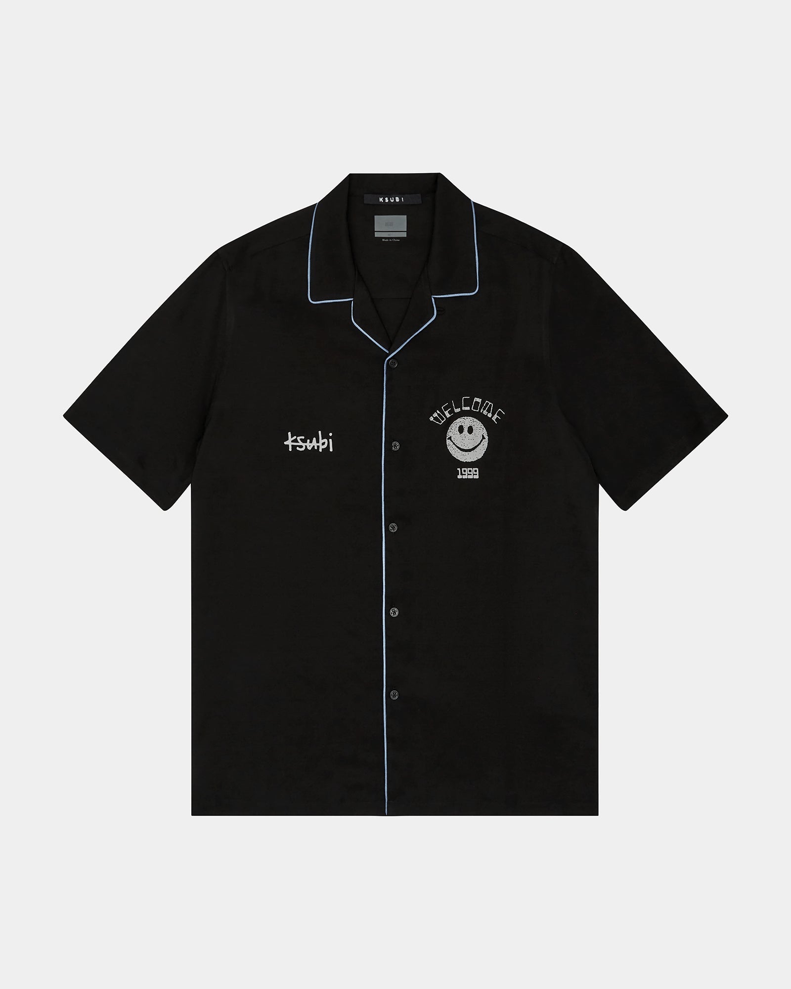 ZINE RESORT SS SHIRT BLACK