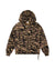 MENS  ZIP THRU HALEN HOODIE CAMO BAGGY FLEECE