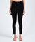 WOMENS  HI N WASTED PITCH BLACK SKINNY DENIM JEANS