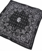 GHOSTED BANDANA BLACK/WHITE ACCESSORIES