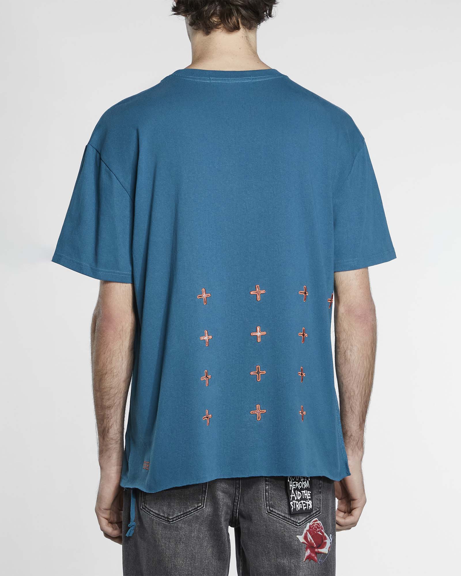 ECOLOGY BIGGIE SS TEE TEAL