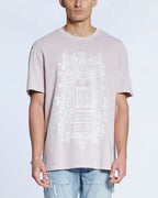 Mens Fantasy Kash Ss Tee Aqium Regular Tees - Pink