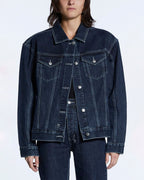 Womens Oversized Jacket Obscura Oversized Jackets - Denim