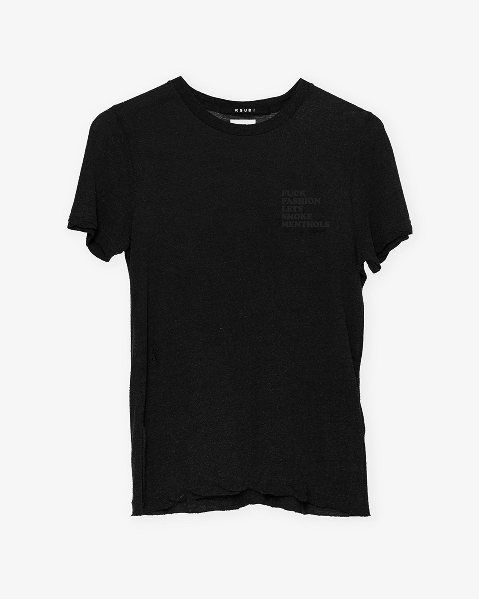 MENTHOLS SS TINY TEE BLACK