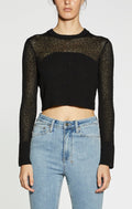 DIVIDE SWEATER BLACK