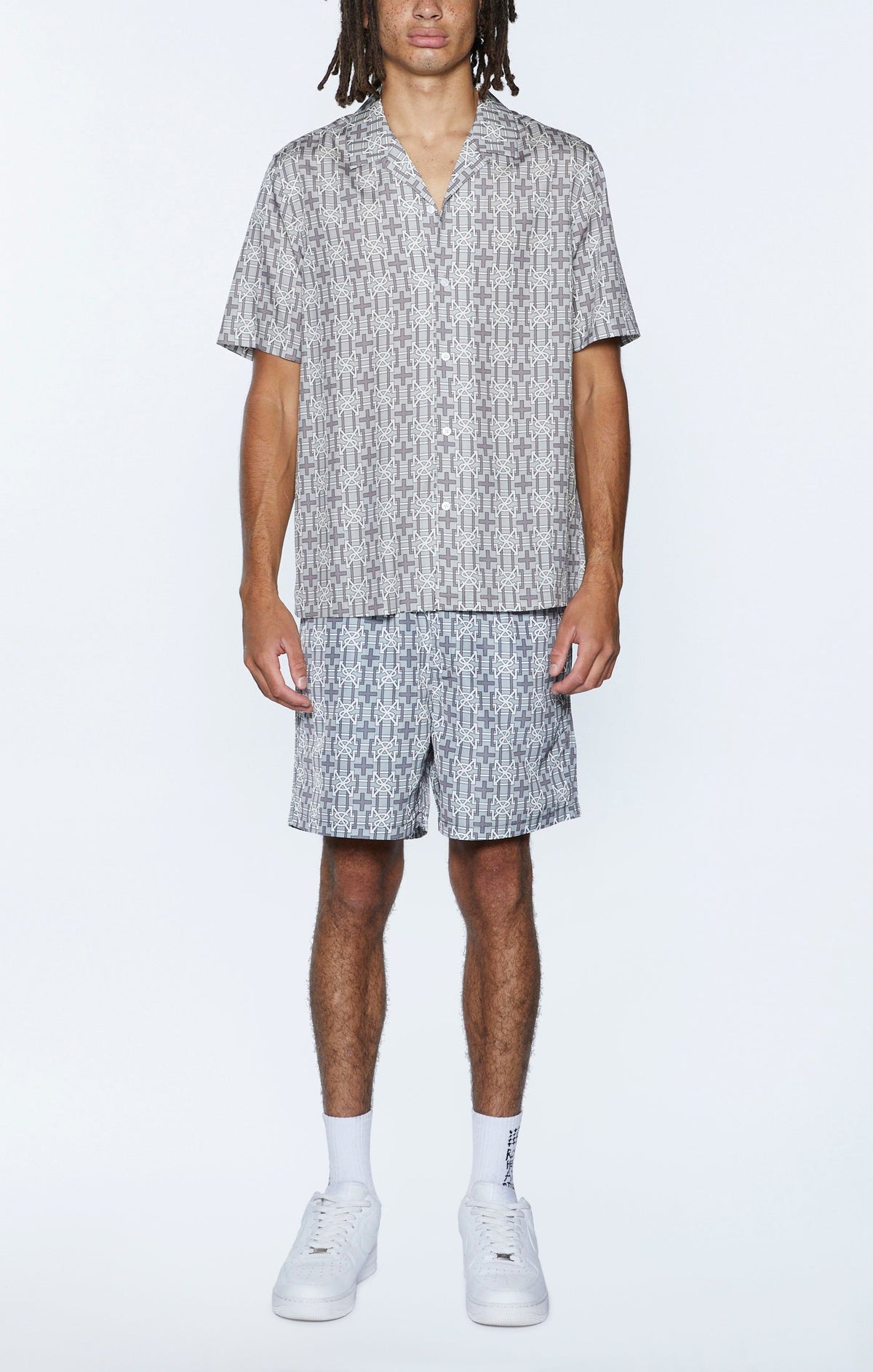 MENS PLUS RESORT SS SHIRT STONE SHIRTS