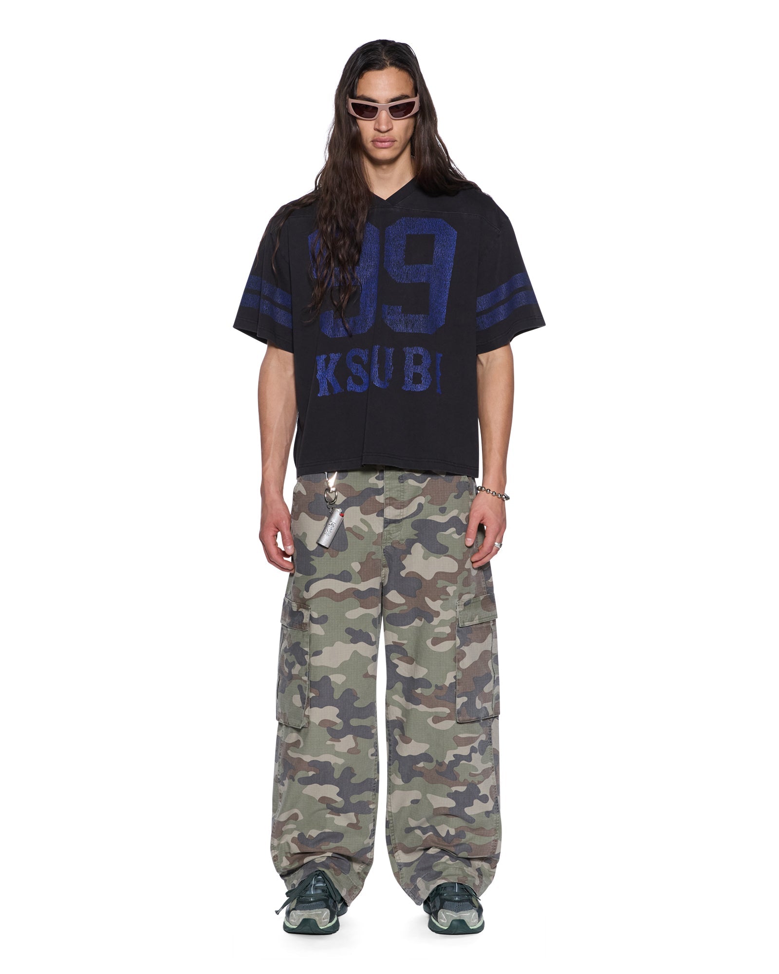 MENS  MAXX FUGITIVE CARGO KAMMO OVERSIZED PANTS