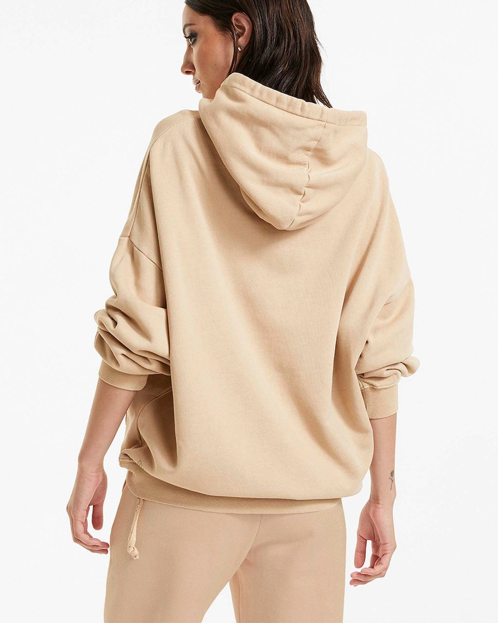 WOMENS 3 X 4 OH G HOODIE LATTE FLEECE