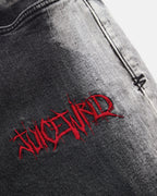 Mens Van Winkle 999 Heavens Skinny Denim Jeans - Black