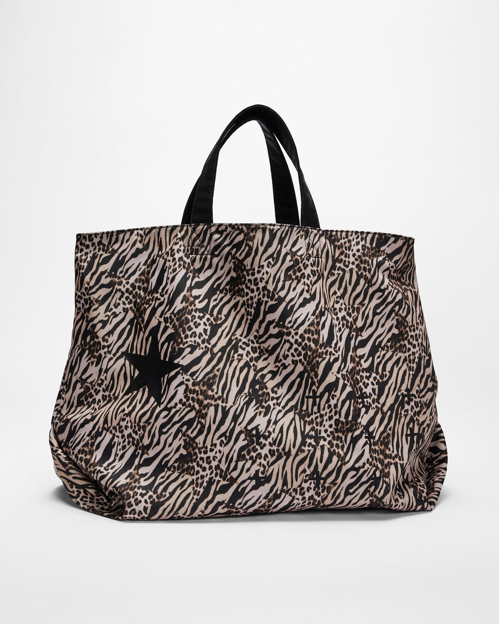 Zoo Nylon Tote Bags - Multi Colour