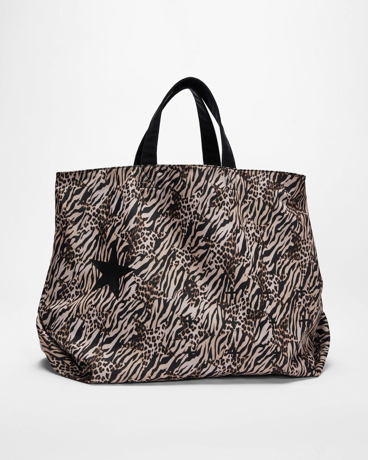 Zoo Nylon Tote Bags - Multi Colour