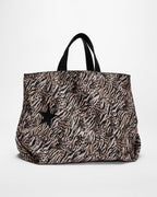 Zoo Nylon Tote Bags - Multi Colour
