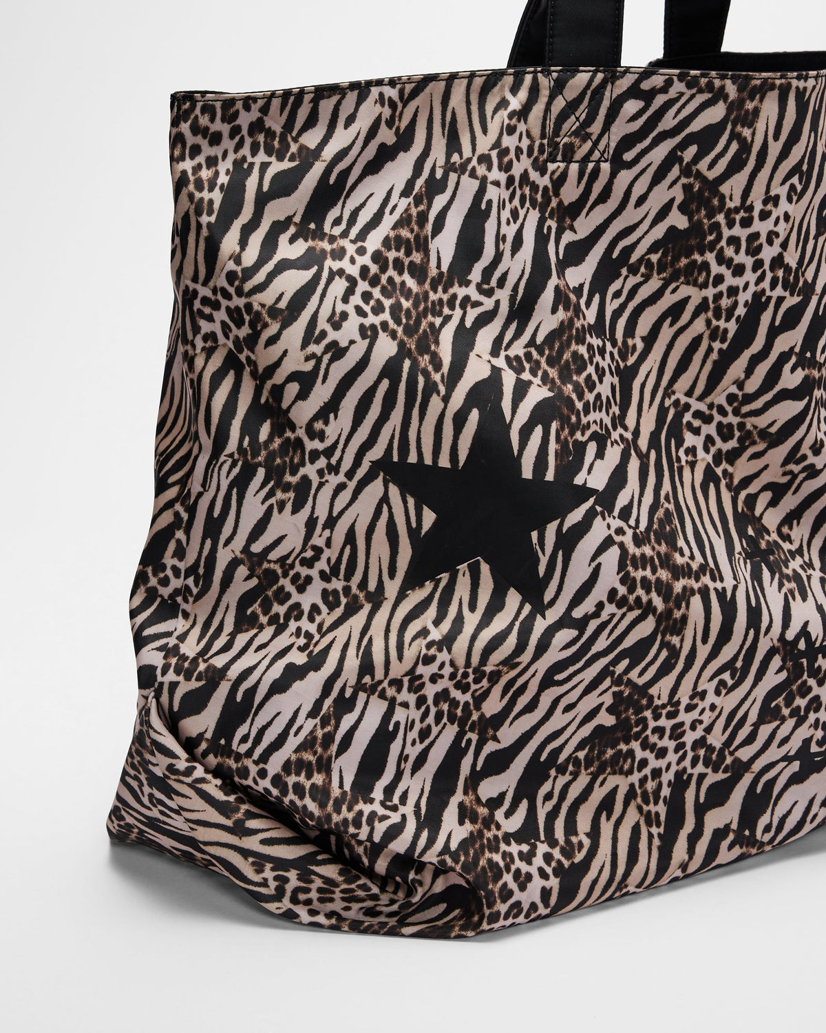 Zoo Nylon Tote Bags - Multi Colour
