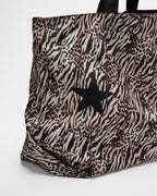 Zoo Nylon Tote Bags - Multi Colour