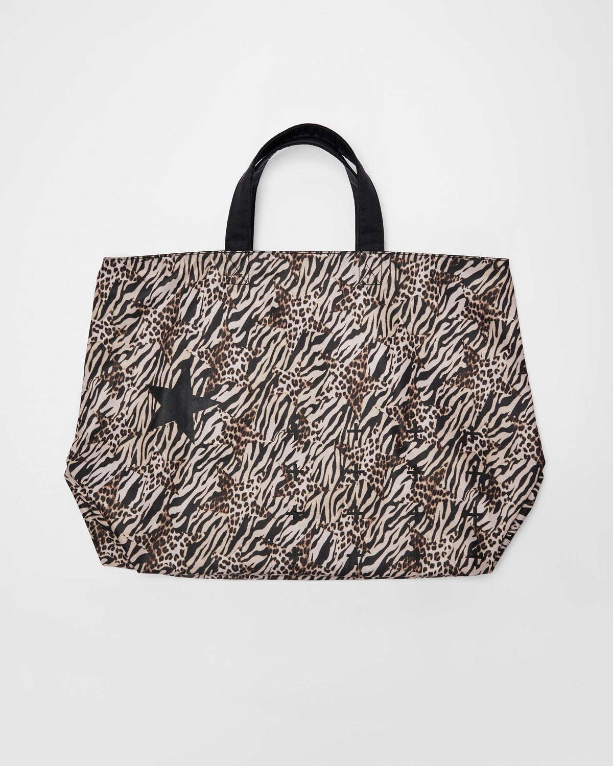 Zoo Nylon Tote Bags - Multi Colour