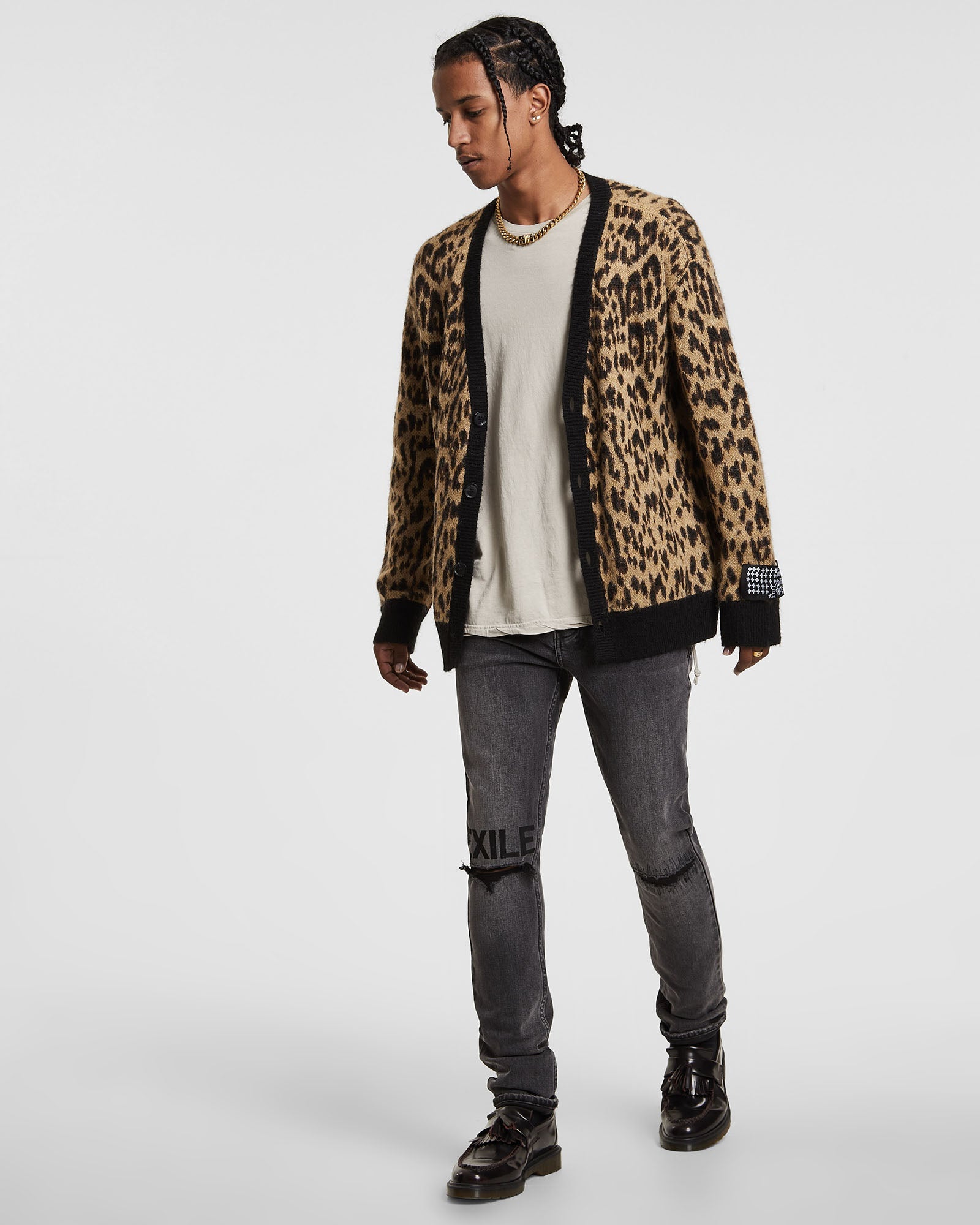 JUNGLE CARDIGAN LEOPARD