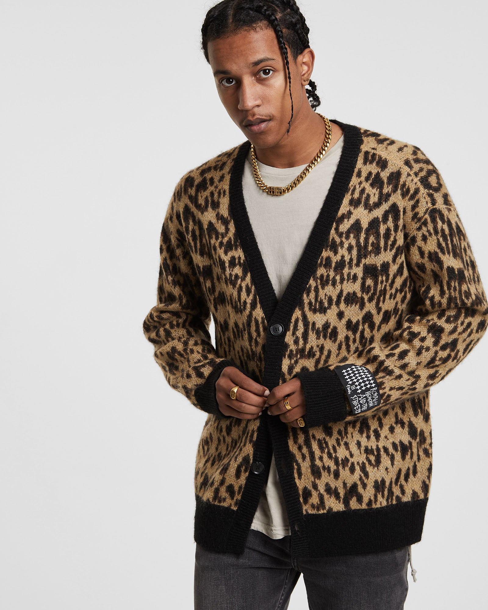 Shop The Jungle Cardigan Leopard | Ksubi ++