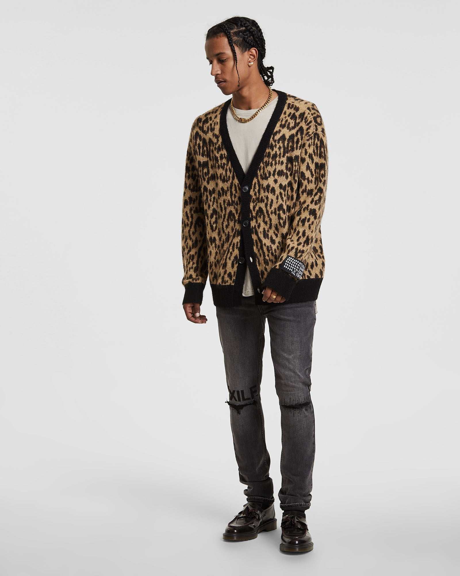 JUNGLE CARDIGAN LEOPARD