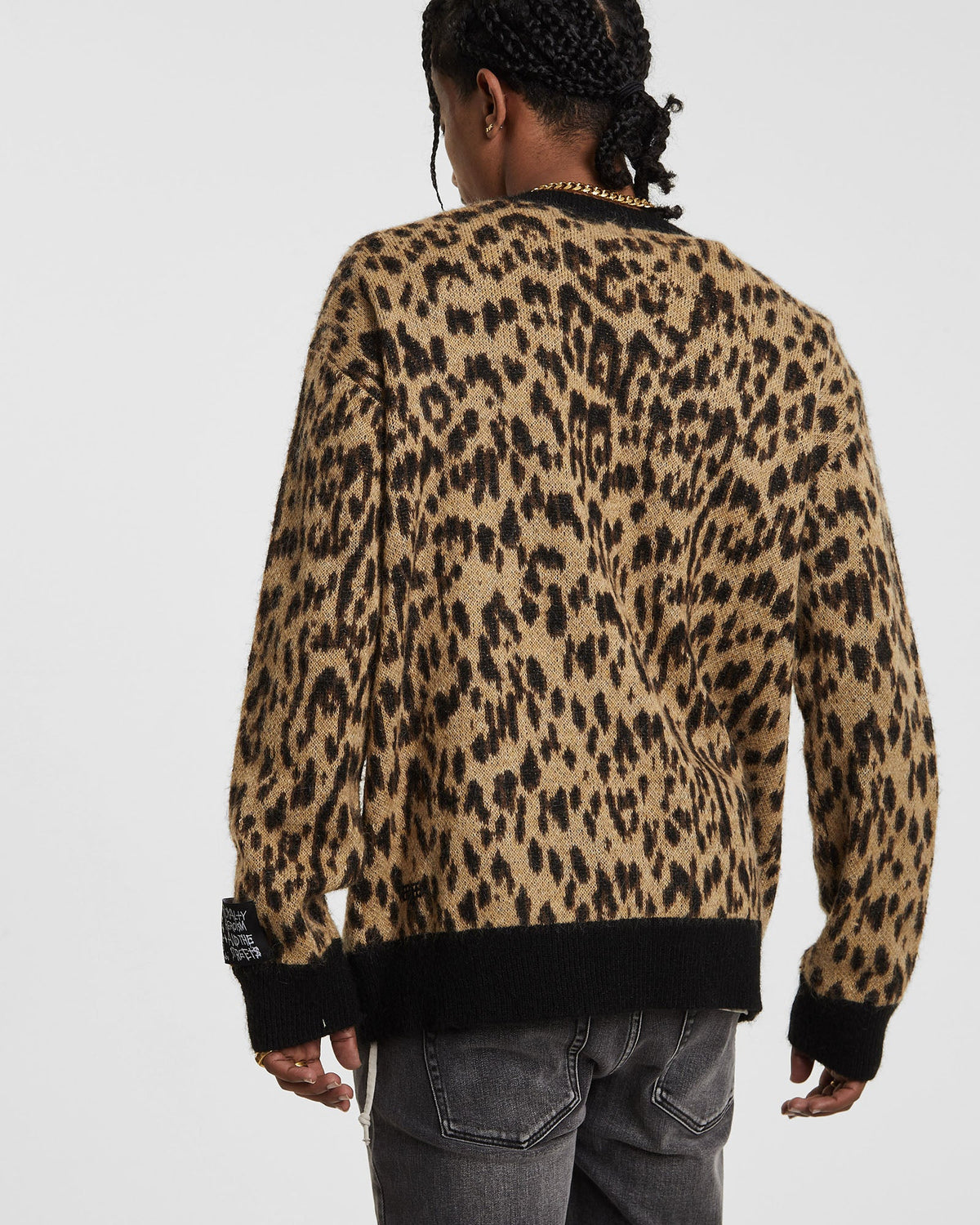 JUNGLE CARDIGAN LEOPARD