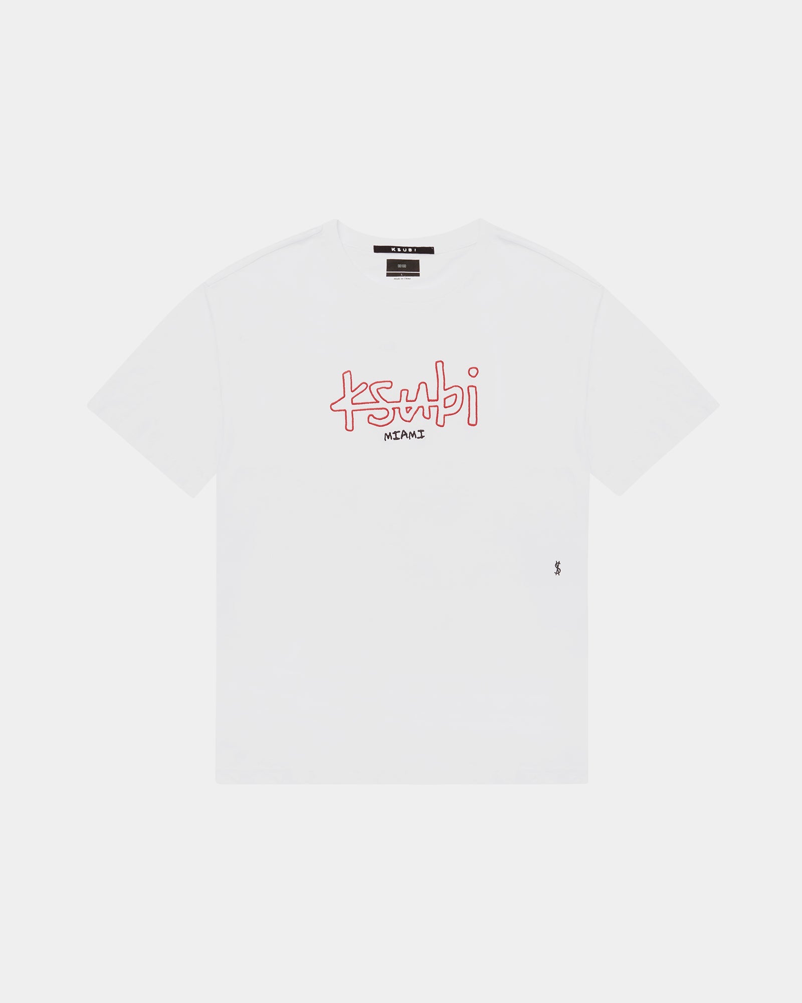 MIAMI 4X4 BIGGIE SS TEE TRU WHITE